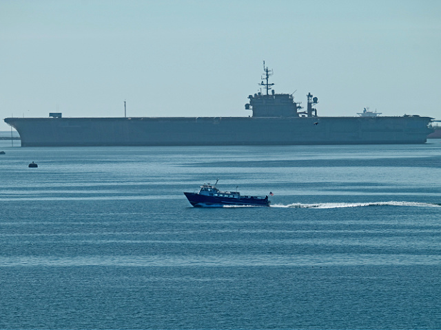 carrier-uss-kitty-hawk-completes-final-voyage-to-scrapyard