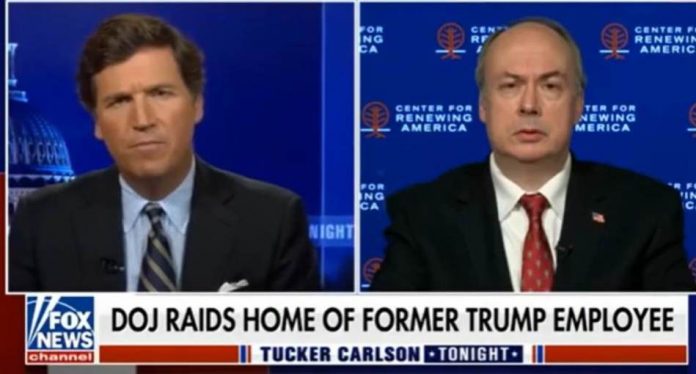 raid-on-home-of-former-trump-doj-official-jeffrey-clark-was-part-of-nationwide-fbi-raids-on-republicans-(clark-on-tucker-carlson:-video)