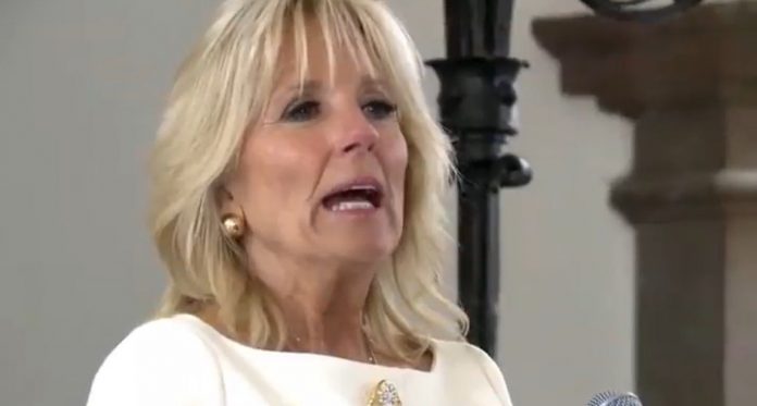 at-nantucket-fundraiser,-jill-biden-pouts-to-donors-that-unforeseen-events-have-wrecked-her-and-joe’s-plans-for-their-time-in-the-white-house