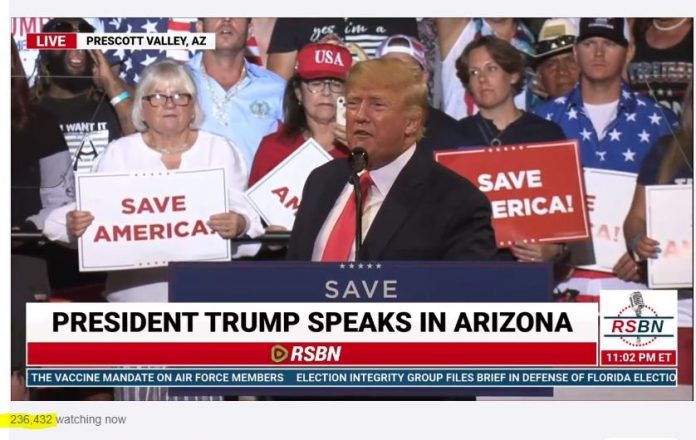 breaking:-youtube-takes-down-rsbn’s-trump-arizona-rally-live-feed-video-just-minutes-before-president-trump-hit-the-stage–-236,066-watching-live!