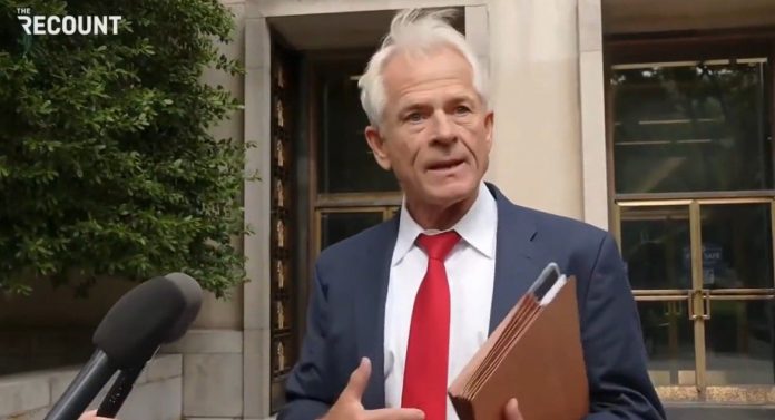 justice-department-sues-peter-navarro-to-compel-him-to-produce-trump-white-house-emails-after-fbi-put-him-in-leg-irons-in-ambush-arrest