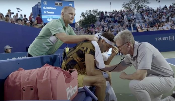 bulgarian-tennis-player-grigor-dimitrov-retires-in-his-opening-match-during-winston-salem-open-after-experiencing-dizziness-and-shortness-of-breath-(video)