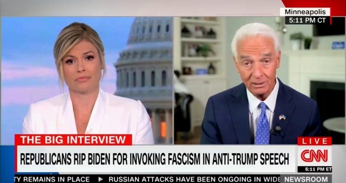 florida-democrat-charlie-crist-says-biden-was-being-“honest”-when-he-labeled-trump-supporters-“semi-fascists”-(video)