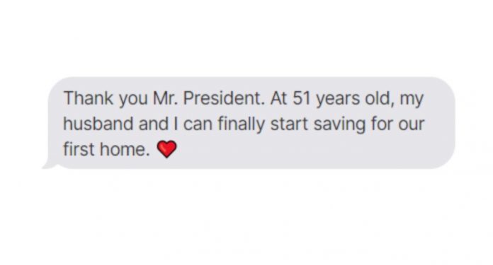 clown-show:-biden-posts-fake-text-message-congratulating-himself-over-student-loan-forgiveness