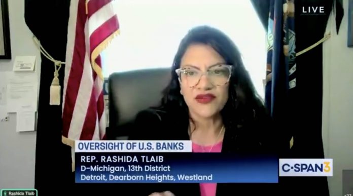 must-see:-radical-rep.-rashida-tlaib-erupts-after-ceo-jamie-dimon-schools-her-on-energy-policy-(video)