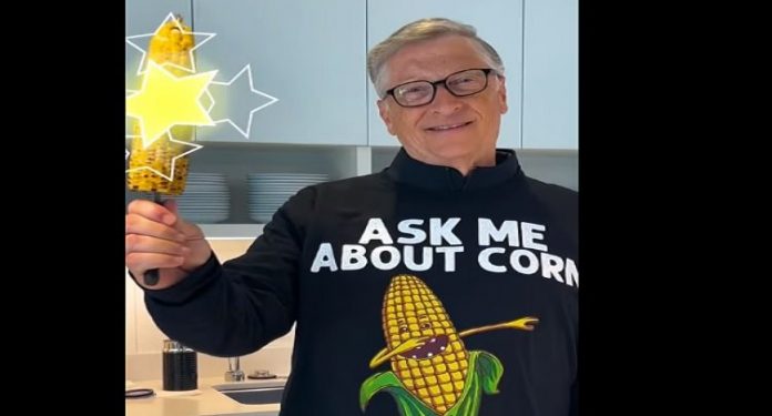 enjoy:-creepy-bill-gates-just-posted-another-bizarre-video–-this-time-he’s-promoting-genetically-modified-corn-to-save-united-states-from-a-famine-during-the-planned-‘climate-crisis’