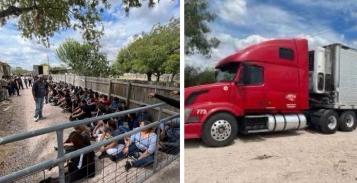 84-illegal-aliens-discovered-in-back-of-tractor-trailer-at-border-town-in-texas