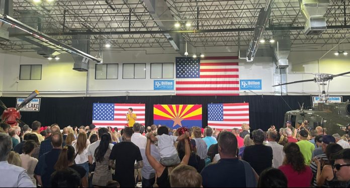 enjoy-live:-kari-lake-rallies-with-governor-glenn-youngkin-in-scottsdale,-arizona–-hundreds-turn-out