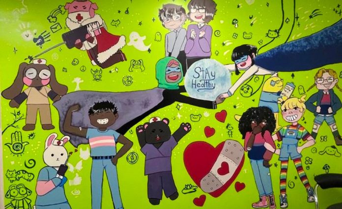 mural-at-michigan-middle-school-sparks-outrage-over-transgender-flag-and-demon-face