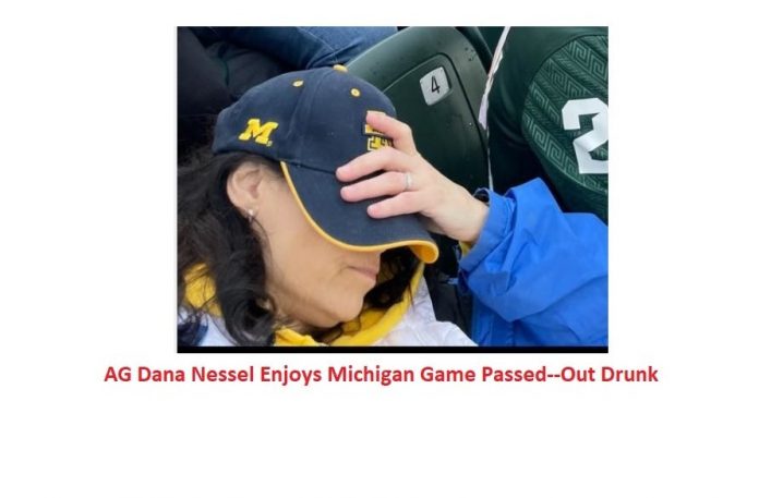 breaking-exclusive:-michigan-ag-dana-nessel-forced-security-team-to-sign-non-disclosure-statements-after-she-was-passed-out-drunk-and-had-to-be-removed-from-michigan-football-game-in-wheelchair