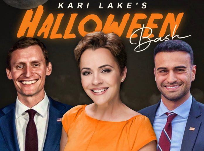 enjoy-live:-kari-lake’s-halloween-fest-rally-with-blake-masters-and-abe-hamadeh-in-mesa,-arizona