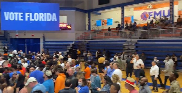 81-million-votes!-joe-biden-can’t-fill-up-small-college-gym-at-florida-rally-with-duds-crist-and-val-demings–-video