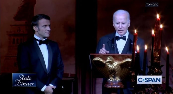 biden-bungles-toast-at-state-dinner-with-french-president-emmanuel-macron-(video)