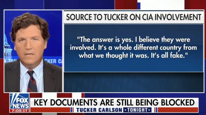 “the-answer-is-yes-i-believe-they-were-involved”–-top-intelligence-source-tells-tucker-carlson-the-cia-was-involved-in-assassination-of-john-f.-kennedy-(video)