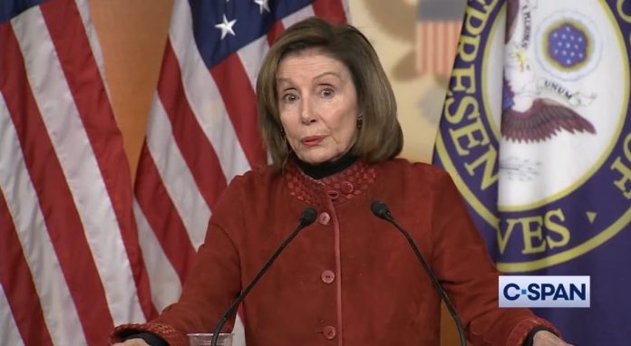 pelosi-brags-about-having-“awesome-power”-in-her-last-weekly-press-briefing-as-speaker-(video)