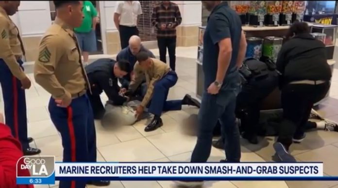 marine-recruiters-tackle,-detain-smash-and-grab-thieves-at-los-angeles-mall-(video)