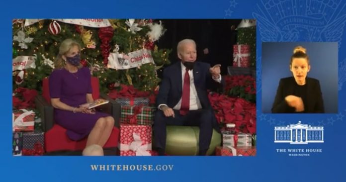 “oh-ya,-she’s-working-it”–-joe-biden-creeps-on-little-girl-during-holiday-visit-to-children’s-national-hospital-(video)