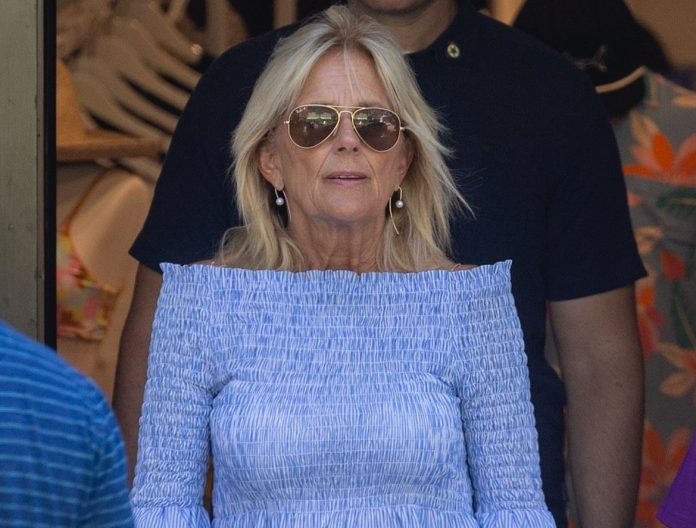 new:-jill-biden-to-have-lesion-removed-from-above-her-right-eye