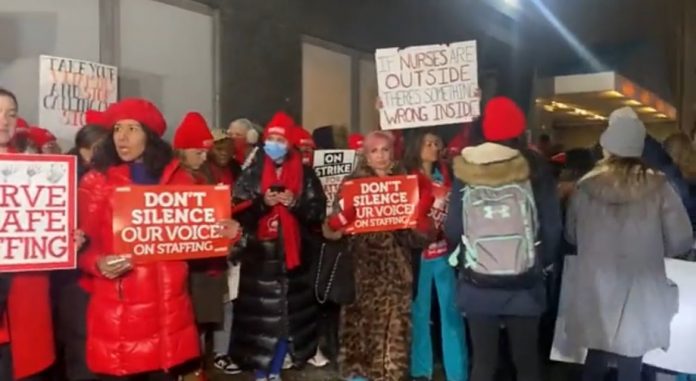 thousands-of-new-york-city-nurses-go-on-strike-because-of-chronic-understaffing-(video)