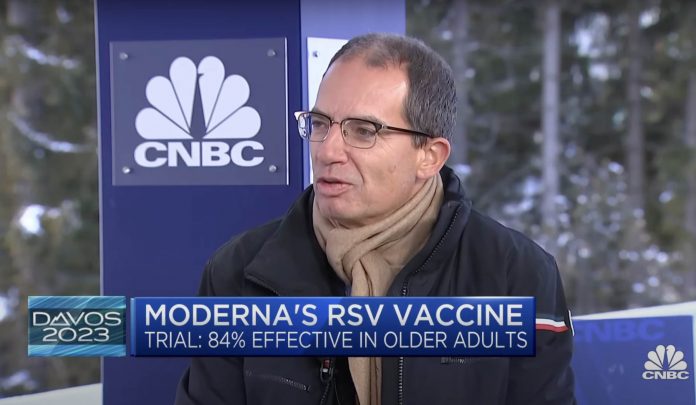 must-see:-cnbc-host-congratulates-moderna-ceo-for-developing-covid-vaccine-before-the-disease-even-hit-america’s-shores