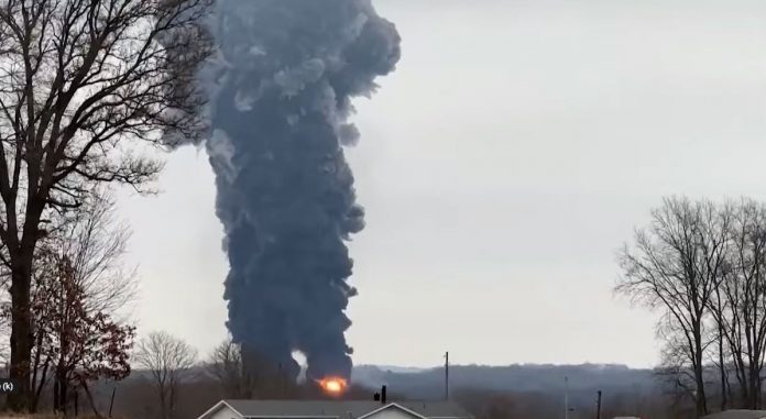 ohio-woman-finds-all-of-her-chickens-and-rooster-dead-10-miles-from-east-palestine-following-mushroom-cloud-of-toxic-chemicals-released-into-air