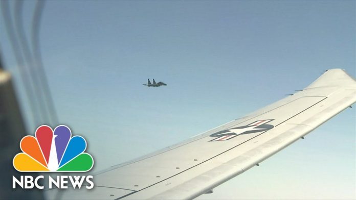 chinese-fighter-jet-flies-within-500-feet-of-navy-plane-with-cnn,-nbc-news-crew-aboard-(video)