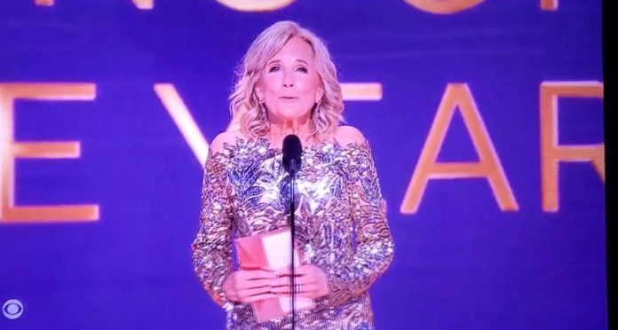 wth?-jill-biden-presents-song-of-the-year-at-65th-annual-grammy-awards-(video)