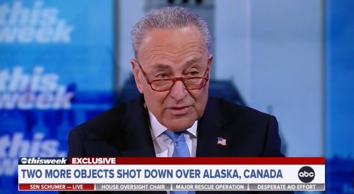 schumer-brushes-off-china-spy-balloon-getting-‘enormous-intelligence’-from-flying-over-nuclear-silos,-military-installations-(video)