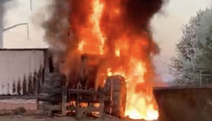 website-of-future-safety-training-center-in-atlanta-under-lockdown-after-massive-fire-destroys-construction-site–-antifa-reportedly-clashing-with-police