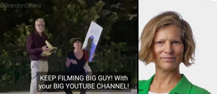 radical-far-left-attorney-victoria-j-b.-doyle-carried-sign-outside-mar-a-lago-saying-“f-*-ck-around,-find-out”-and-hid-her-face–-is-quickly-outed-online