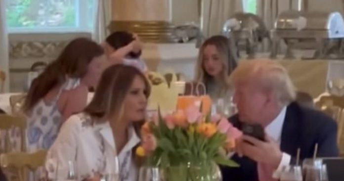 gorgeous-melania-trump-enjoys-easter-brunch-at-mar-a-lago-with-her-husband-donald-trump