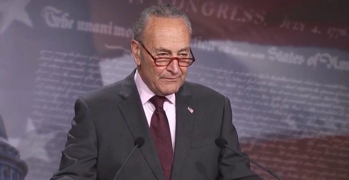 chuck-schumer-gets-his-way:-tucker-carlson-out-at-fox-2-months-after-schumer-demands-rupert-murdoch-silence-host