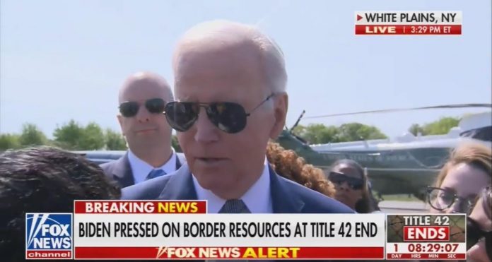 not-one-‘journalist’-asks-joe-biden-about-comer’s-evidence-of-bribery-scheme-at-airport-gaggle–-but-santos-gets-a-mention!-(video)