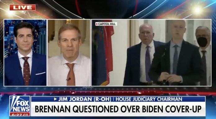 rep-jim-jordan-says-4-hour-inquiry-with-former-cia-dir.-brennan-“further-confirmed-that-this-thing-was-all-political”-in-suppressing-hunter’s-laptop-(video)