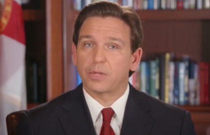 desantis-condemns-trump-indictment–-and-uses-it-to-campaign-for-himself