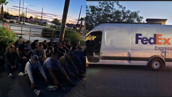 border-agents-intercept-smugglers-using-cloned-fedex-vans-to-transport-illegal-immigrants-in-el-paso