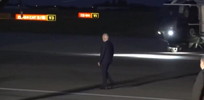 biden-arrives-in-london-looking-like-a-feeble-old-man-shuffling-across-the-tarmac-(video)