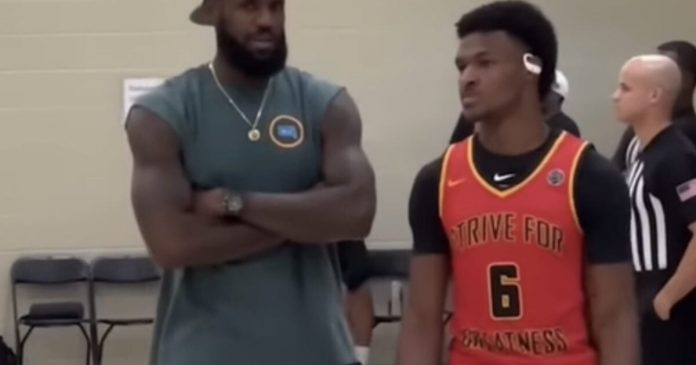 lebron-james’-son-bronny-rushed-to-icu-after-suffering-cardiac-arrest-at-practice,-lebron-previously-stated-covid-19-vaccine-was-best-suited-for-him-and-his-family