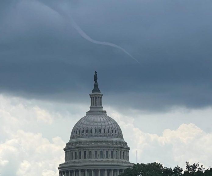 funnel-cloud-spins-over-capitol-as-mccarthy-floats-impeachment-inquiry-of-joe-biden