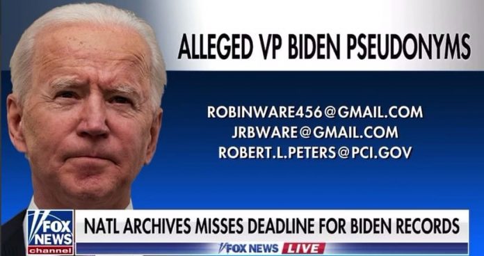 national-archives-misses-deadline-to-turn-over-biden-pseudonym-emails-he-used-for-illicit-business-deals-with-foreign-officials