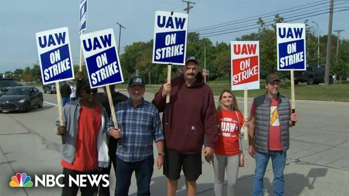 fetterman-speaks-gibberish-about-yachts-as-he-joins-auto-union-picket-line-in-michigan-(video)