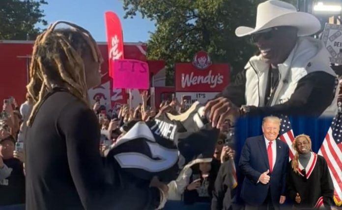 thanks-to-president-trump,-colorado-football-coach-deion-sanders-brings-out-lil-wayne-to-perform-before-big-win