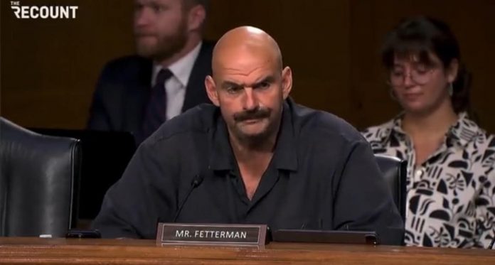 fetterman-fights-back-tears-as-he-says-he-has-“lost-the-ability-to-fully-process-language”–-after-his-doctor/donor-claims-he’s-fit-to-serve-(video)