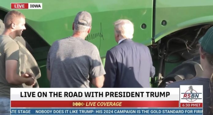 “thank-you-very-much!-it-means-a-lot-that-you-‘d-come-out-to-see-united-states.”–-excited-farmers-thank-president-trump-as-he-meets-with-them,-signs-tractor-after-ottumwa,-iowa-event-(video)