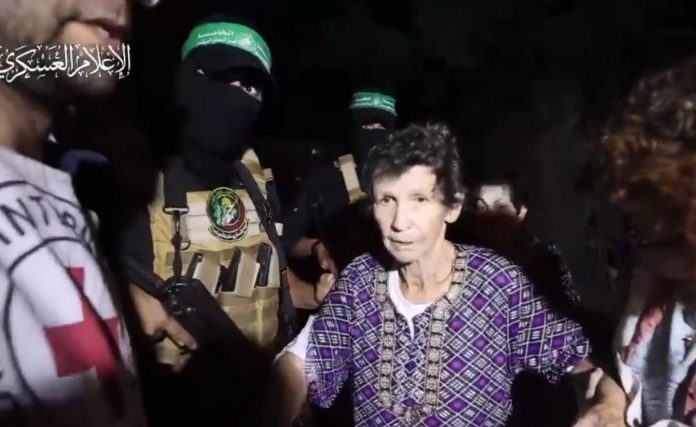 video-and-images:-hamas-turns-over-two-80-year-old-isreali-women-who-were-taken-hostage-during-deadly-invasion-in-southern-israel