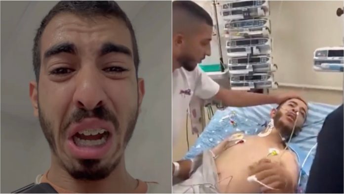 pallywood:-“gaza-man”-sings,-cheers,-cries,-nearly-dies,-and-recovers-within-hours–-identified-as-saleh-aljafarawi,-an-actor-with-own-instagram-page-with-almost-2-million-followers-(video)