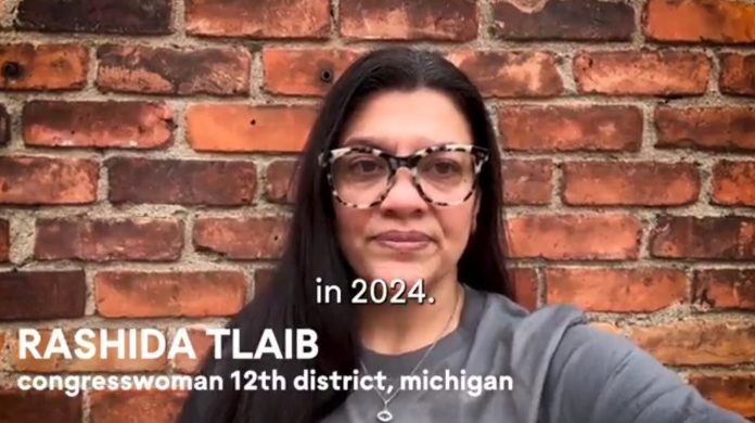 rashida-tlaib-accuses-biden-of-genocide-in-gaza-in-incendiary-“ceasefire”-video-that-features-genocidal-anti-israel-chants