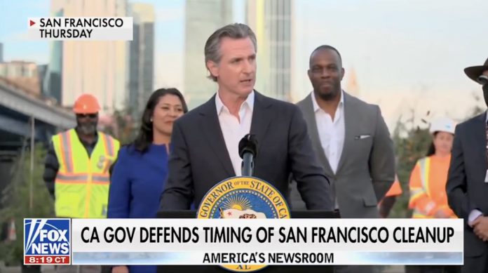 california-governor-newsom-admits-he-only-cleaned-up-the-streets-of-san-francisco-to-please-xi-jinping:-“that’s-true-because-it’s-true”