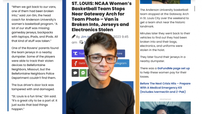 victor-reacts:-stl’s-ncaa-women’s-basketball-team-stops-for-photo,-van-gets-looted!-(video)