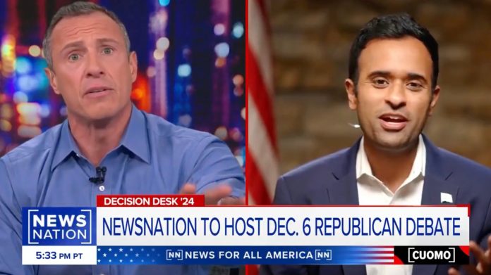 must-watch:-vivek-ramaswamy-smoked-chris-cuomo-on-his-own-show